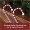Haute Decor Candy Cane Stocking Holder (Classic 2-Pack) - Hang Your Christmas Stockings in Style - Lightweight Yet Holds Up to 10 Lbs
